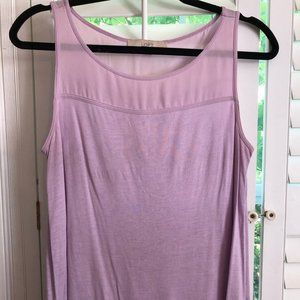 Ann Taylor Loft Lilac Top Size Small